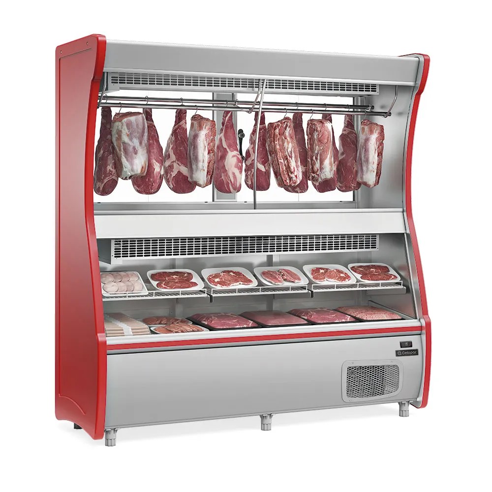 Expositor Vertical GEVD-210 vermelho