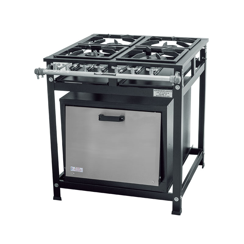 Fogão 4 Bocas com Forno Economy