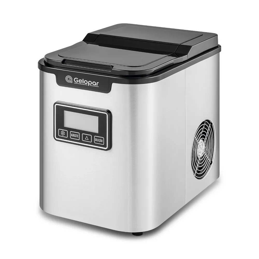 Máquina de Gelo Portátil GMGD-15 AI PR