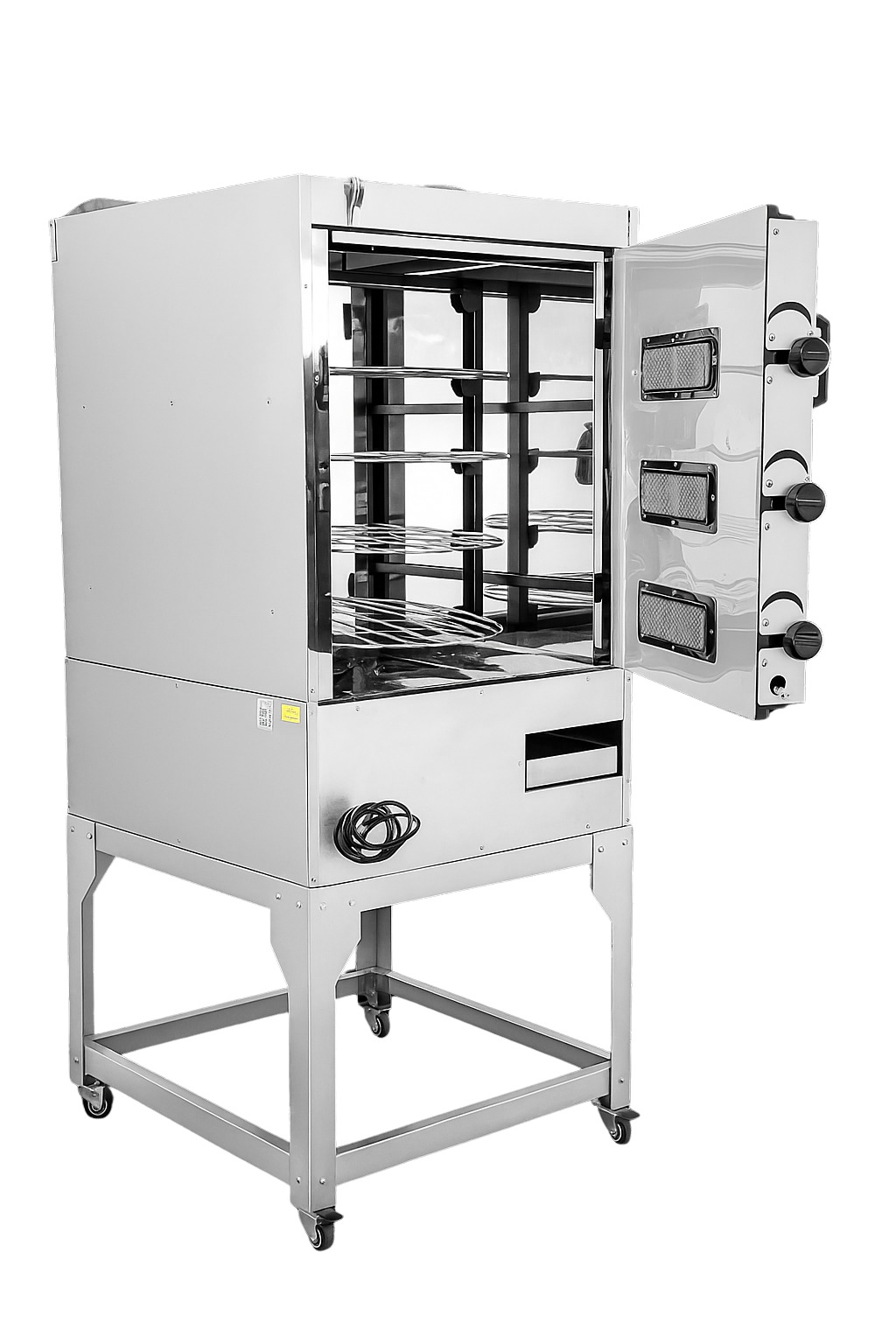 Miniatura 2 do Assador Grill 360° 70kg, detalhe das grelhas